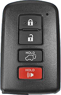 2013 - 2018 Toyota RAV4 - 4 Button Smart Remote w/ Hatch - Emergency key included - G Board - HYQ14FBA-1