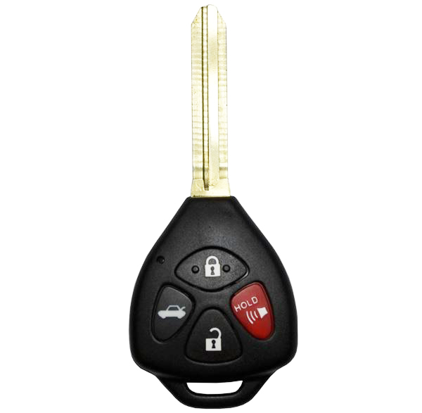 2008 - 2013 Toyota 4 Button Remote Head Key - 4D67 Chip - GQ4-29T-1
