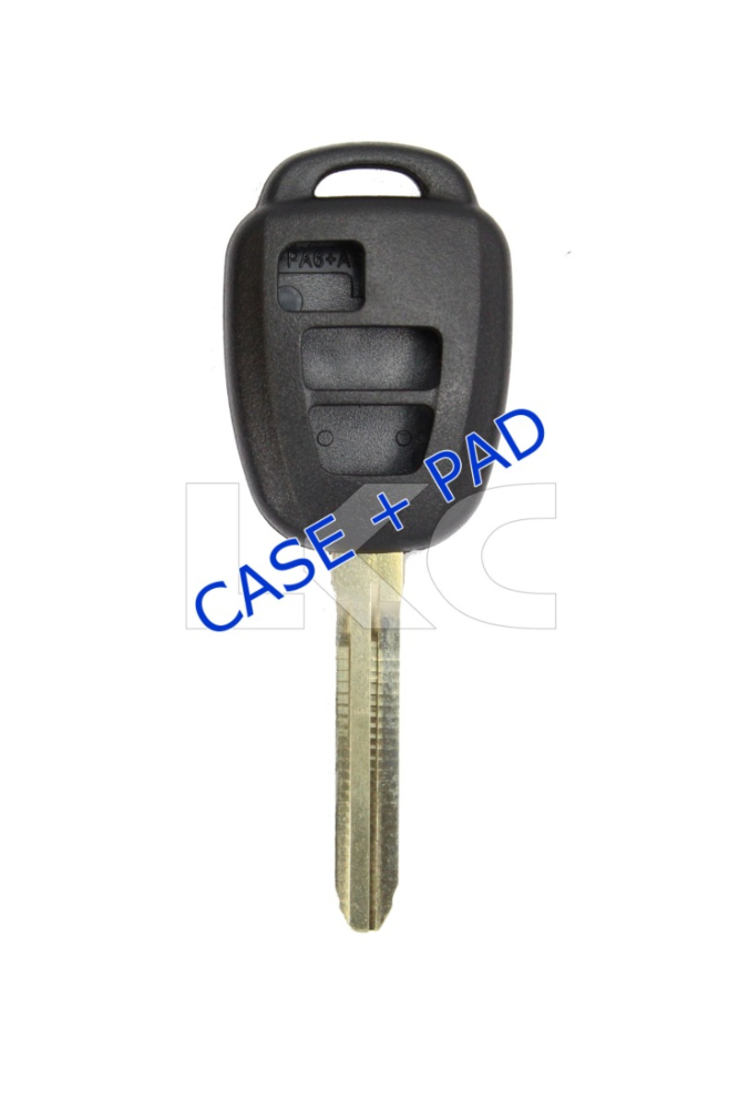 *NEW SHELL & PADS ONLY* Toyota 3 Button Remote Head Key - New style-1