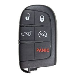 2017 - 2021 Jeep Compass 5 Button Smart Key - High Security Emergency ...